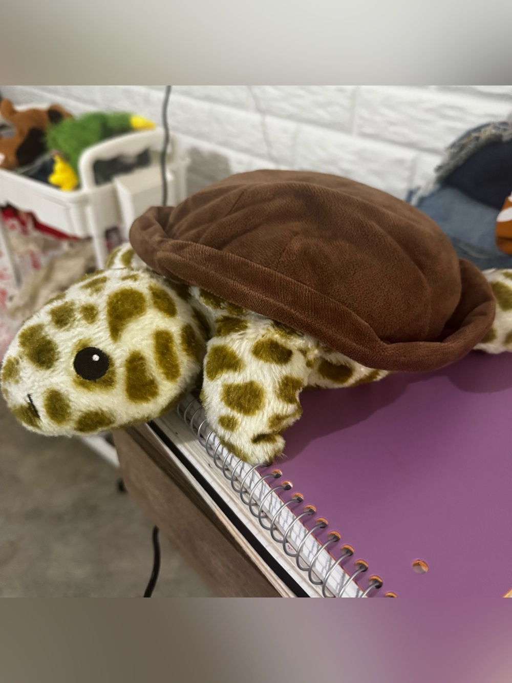 Warmies Cozy Plush Sea Turtle Therapy 14” Microwavable Heatable Toy